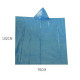 MasterTool - (1pc)Raincoats, Emergency Ponchos, Survival Shelter, youth/Ladies size Transparent white, green, blue